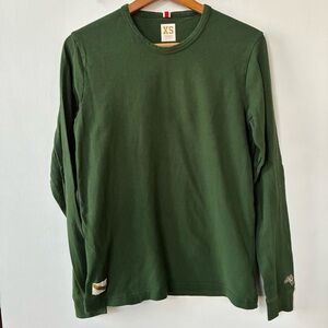 Tracksmith Grayboy Long Sleeve Green T-Shirt